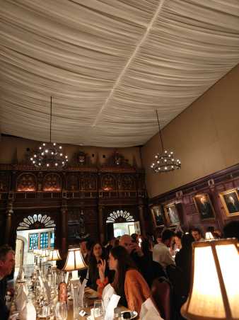 Dinner at Trinity College during the Origins Federation Conference 2024.