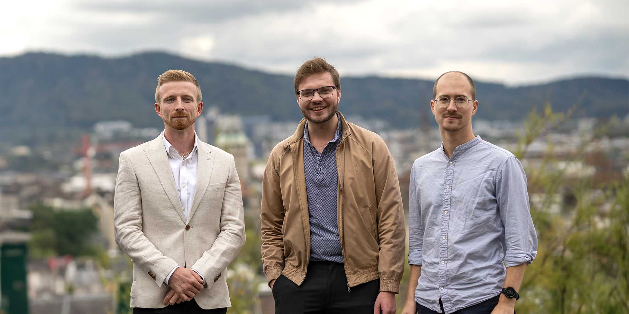 The 2024 NOMIS–ETH Fellows at the COPL: Dr. Taylor Priest, Dr. Sean Jordon and Dr. David Schnettler