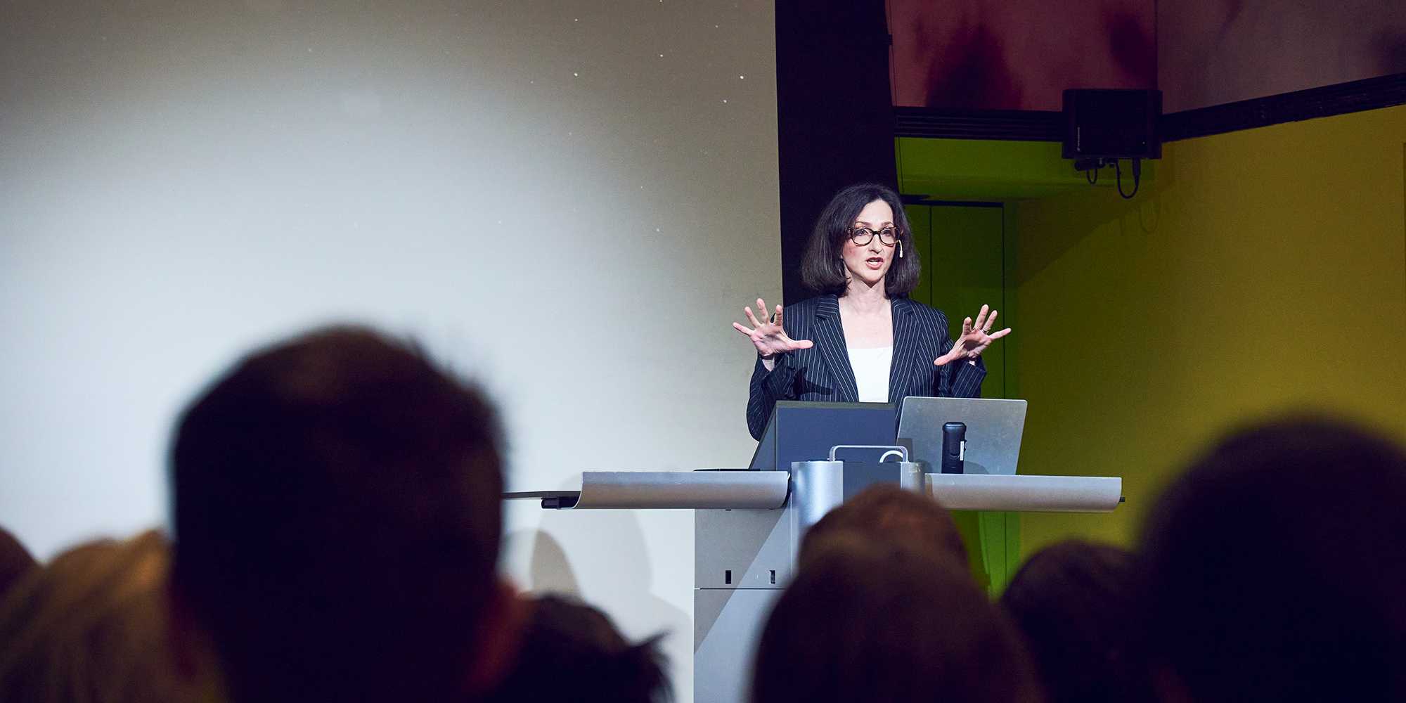Professor Sara Seager presenting at the COPL Colloquium February 2025